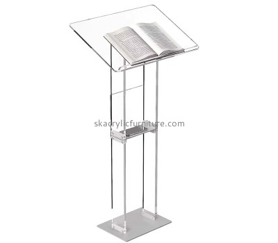 Custom wholesale acrylic lectern stand AP-1315