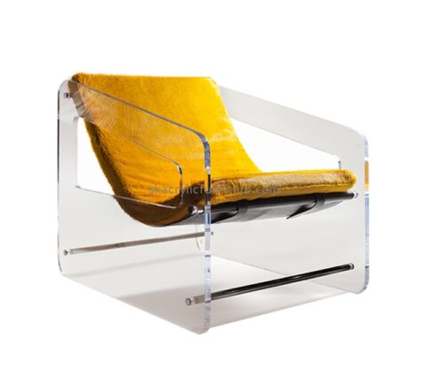 Lucite fruniture supplier custom acrylic leisure coffee chair AC-048