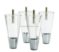 Acrylic display supplier custom plexiglass furniture legs AL-070