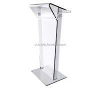 China plexiglass manufacturer custom acrylic podium stand lectern AP-1253