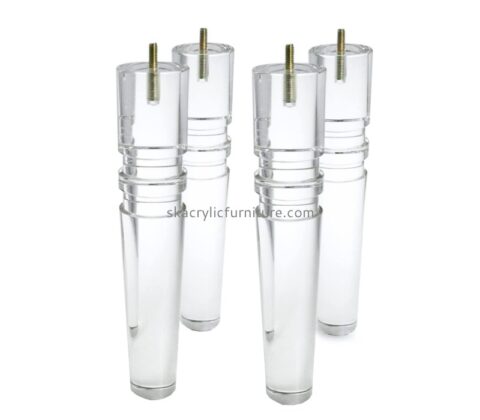 Acrylic furniture supplier custom plexiglass furniture legs desk legs AL-047