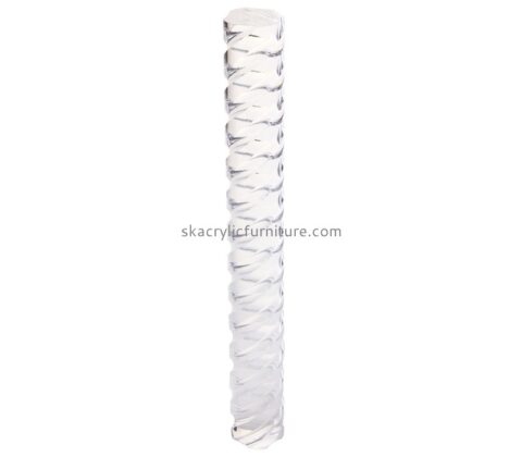 Hot sale acrylic dining table legs heavy duty table legs plastic table removable legs AL-012