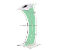 Plexiglass furniture manufacturer custom acrylic modern lecterns AP-1243