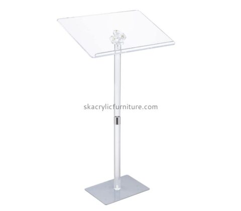 China plexiglass manufacturer custom acrylic lectern AP-1244