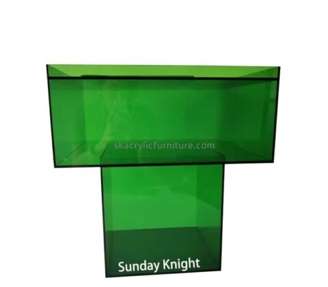 Wholesale custom acrylic small coffee side table AT-1043