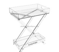 Wholesale custom acrylic removable folding trays AT-1041