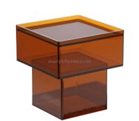 Wholesale custom acrylic bedroom side table AT-1036