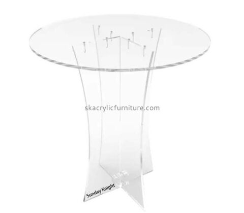 Wholesale custom round acrylic modern table AT-1030