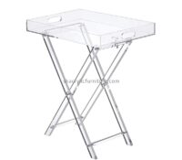 Wholesale custom acrylic foldable tray table AT-1026