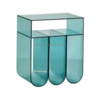 Custom wholesale acrylic living room sofa end table AT-1012