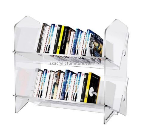 Custom wholesale acrylic desk book storage organizer AT-1008