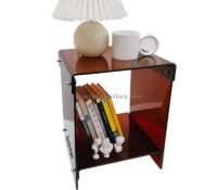 Custom wholesale acrylic bedside table AT-991