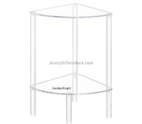 Custom wholesale acrylic triangle end table for corner AT-988