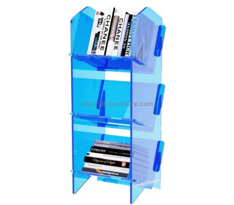 Custom wholesale acrylic book display storage shelf AT-986