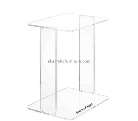 Custom wholesale acrylic side table for small spaces AT-983