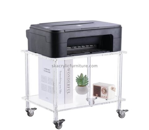 Custom wholesale acrylic multifunctional rolling cart for office & home AT-981