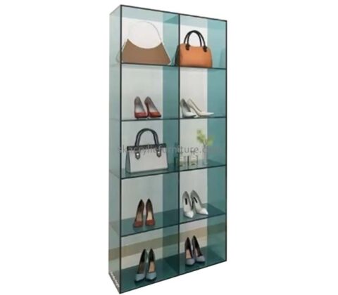 Custom wholesale acrylic 5 tiers display shelf AT-951