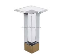 Custom wholesale acrylic cabinet furniture leg AL-109