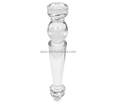 Custom wholesale acrylic table furniture leg AL-114