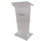 Custom wholesale acrylic podium stand AP-1314