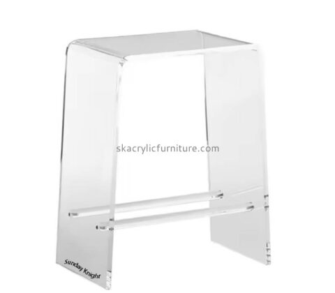 Custom wholesale acrylic U shape stool AC-124