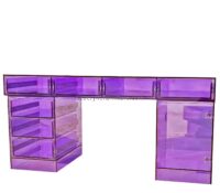 Custom wholesale acrylic desk with drawers AT-948