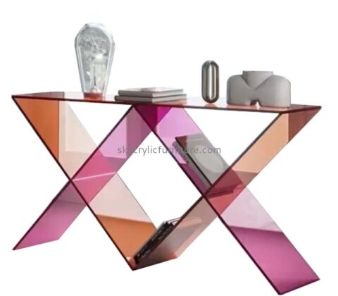 Custom wholesale acrylic multipurpose living room side table AT-944