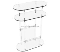 Custom wholesale acrylic narrow side end table AT-935