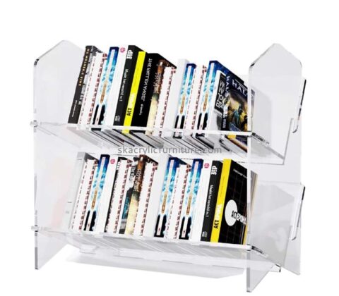 Custom wholesale acrylic desk book shelf AT-932