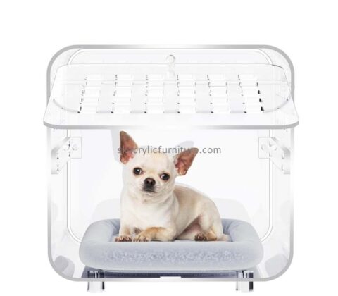 Custom wholesale acrylic dog crate cage AB-127