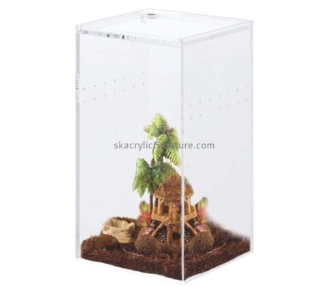 Custom wholesale acrylic reptile terrarium AB-125