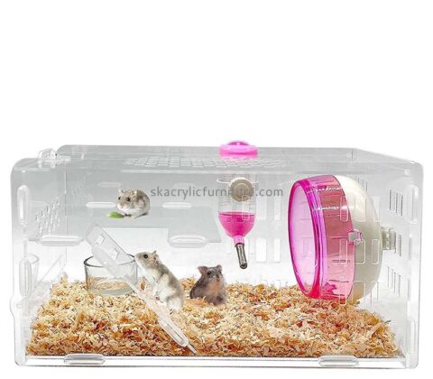 Custom acrylic dwarf hamster cage AB-123