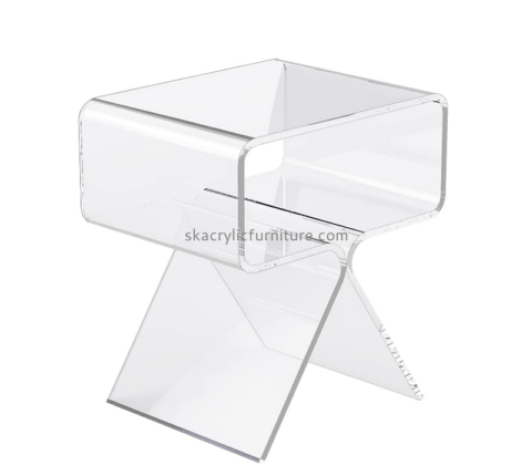 Custom acrylic nightstand side table AT-906