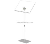 Custom acrylic angle adjustable podium stand AP-1298