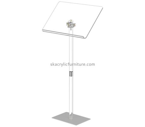 Custom acrylic angle adjustable podium stand AP-1298