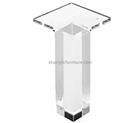 Custom clear acrylic furniture legs AL-097