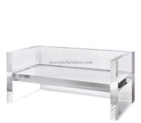 Custom clear acrylic leisure bench AC-105