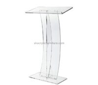 Custom acrylic church vertical reading platform AP-1292