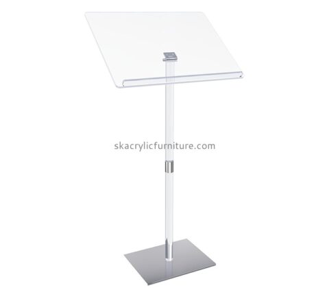 Custom clear acrylic hostess stand for concert AP-1289