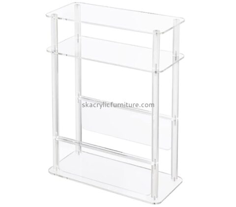 Lucite item manufacturer custom acrylic narrow end table for small spaces AT-888