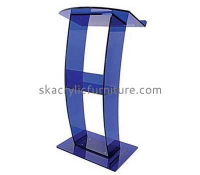 Customized acrylic cheap podium acrylic pulpit furniture lecterns and podiums for sale AP-046