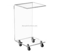 Lucite supplier custom acrylic bedside table plexiglass sofa side table AT-824