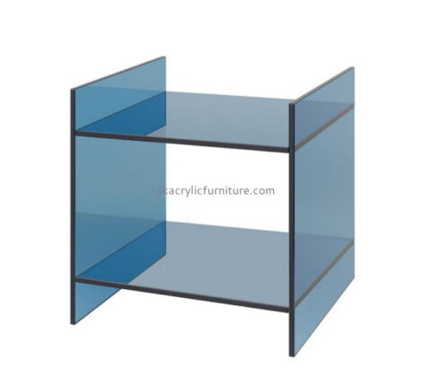 Plexiglass supplier custom acrylic side table plexiglass bedside table AT-823