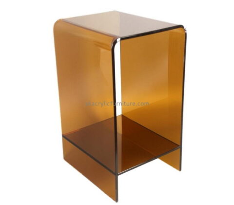 Plexiglass supplier custom acrylic bed side table lucite sofa sofa side table AT-822