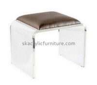 Customized clear perspex bar stools AC-019