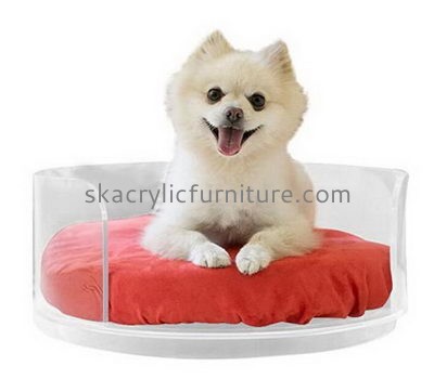 Custom acrylic lucite luxury large dog beds furniture AB-038