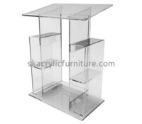 Custom acrylic pulpit church classroom lectern contemporary pulpits for sale AP-079