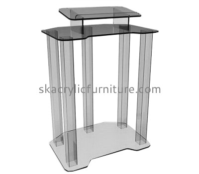 Custom acrylic contemporary lecterns acrylic church pulpits lectern for church AP-066