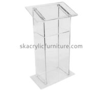 Custom acrylic pulpit designs floor lectern church lecterns for sale AP-053