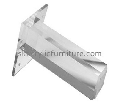 Hot selling acrylic furniture leg plastic leg removable table leg AL-002